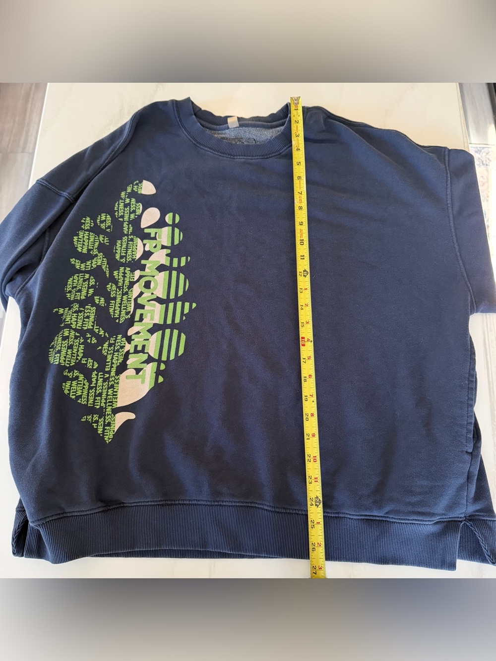 FP Movement by Free People All Star Logo Pullover / Midnight Navy - Picture 5 of 9